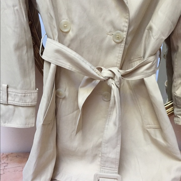 Larry Levine Trench Coat - Picture 3 of 4